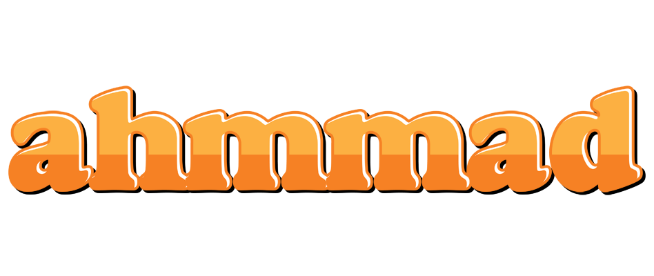 Ahmmad orange logo