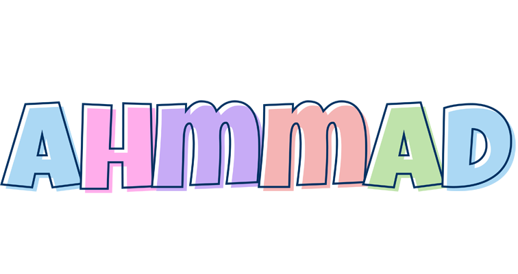 Ahmmad pastel logo