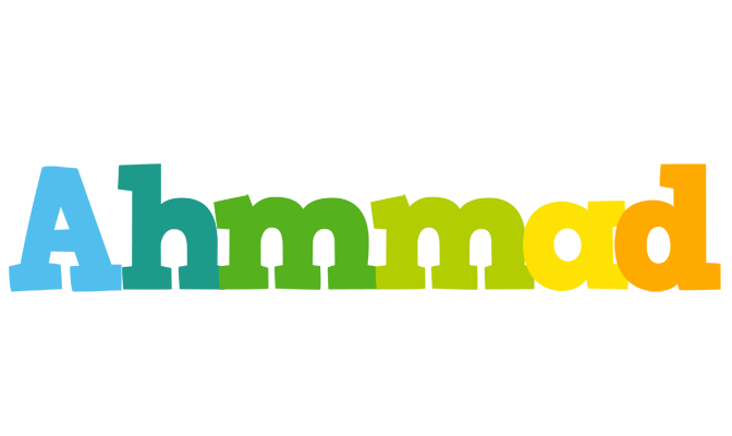Ahmmad rainbows logo