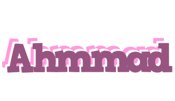 Ahmmad relaxing logo