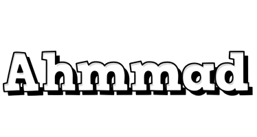Ahmmad snowing logo