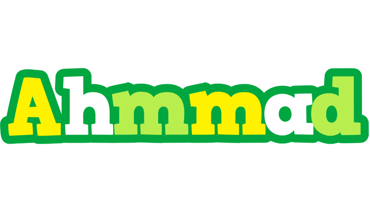 Ahmmad soccer logo