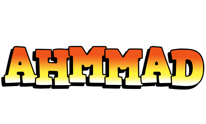 Ahmmad sunset logo