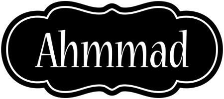 Ahmmad welcome logo