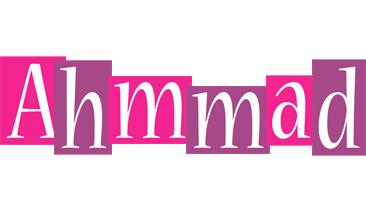 Ahmmad whine logo