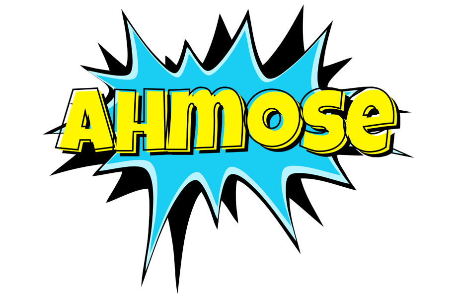 Ahmose amazing logo