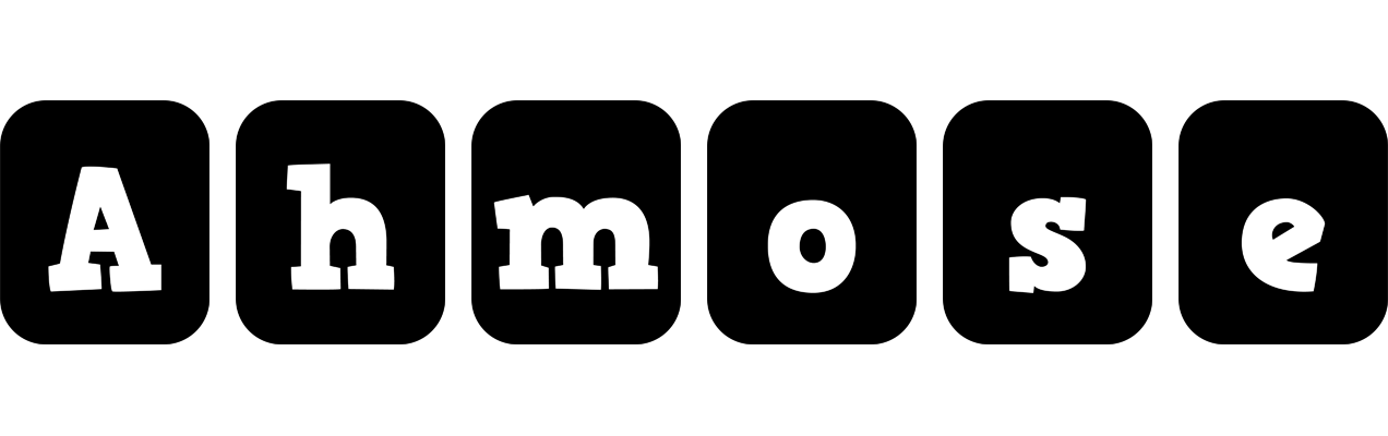 Ahmose box logo
