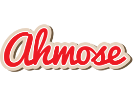 Ahmose chocolate logo