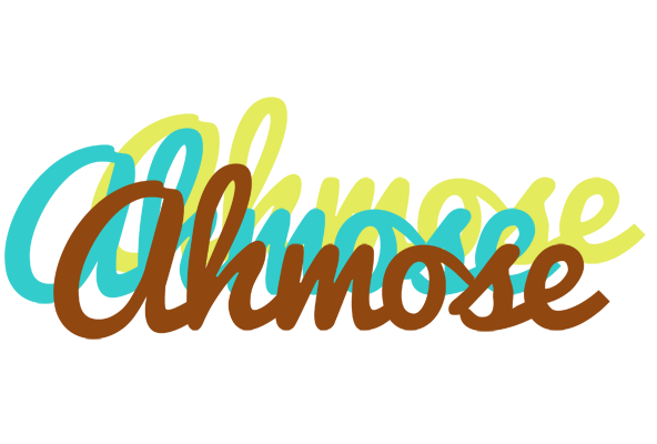 Ahmose cupcake logo