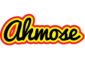 Ahmose flaming logo