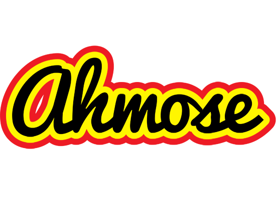 Ahmose flaming logo