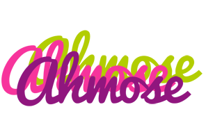 Ahmose flowers logo