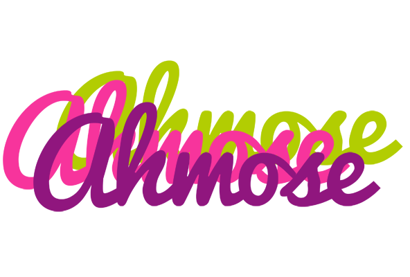 Ahmose flowers logo
