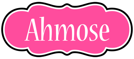 Ahmose invitation logo