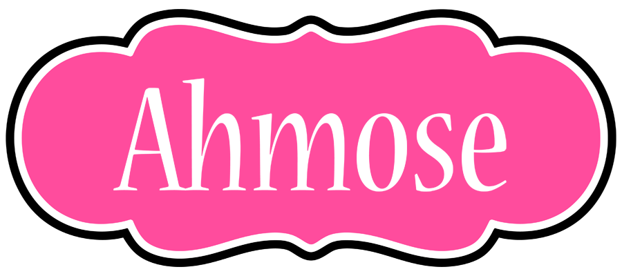 Ahmose invitation logo