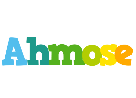 Ahmose rainbows logo