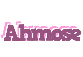 Ahmose relaxing logo