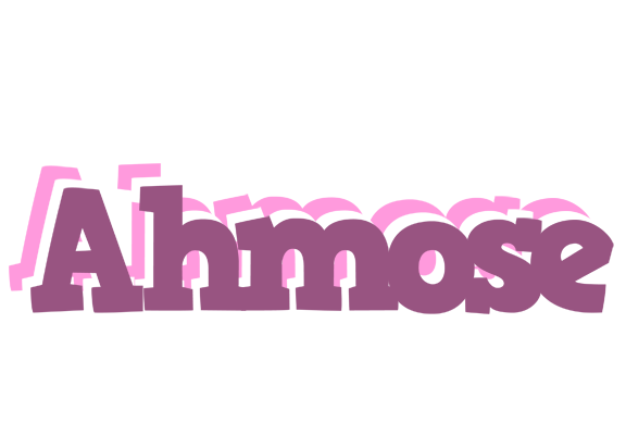 Ahmose relaxing logo