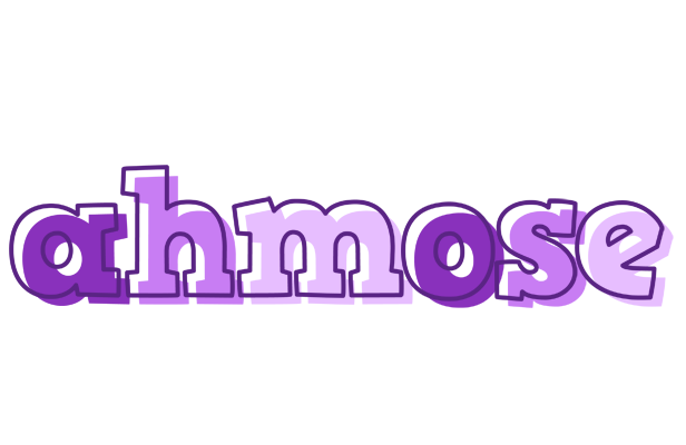 Ahmose sensual logo