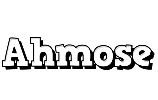 Ahmose snowing logo