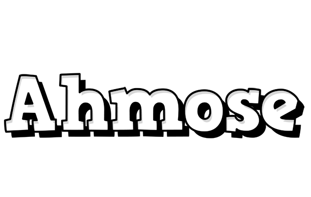 Ahmose snowing logo