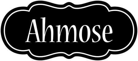 Ahmose welcome logo