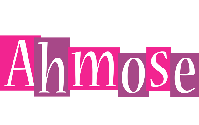 Ahmose whine logo