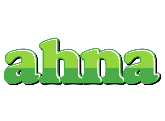 Ahna apple logo