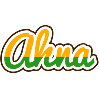 Ahna banana logo