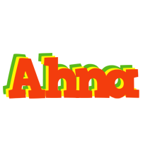 Ahna bbq logo