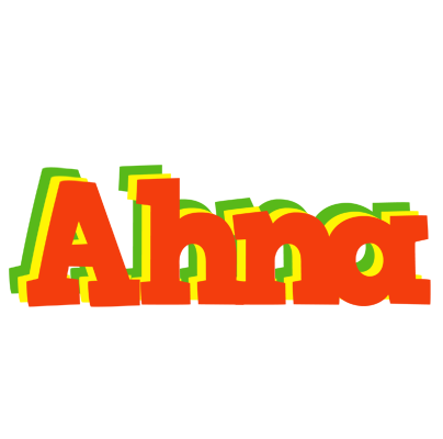 Ahna bbq logo