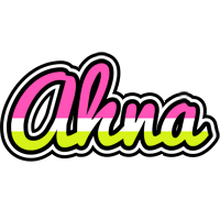 Ahna candies logo