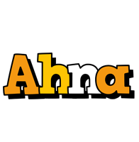 Ahna cartoon logo