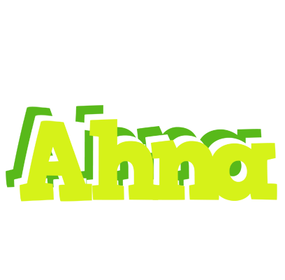 Ahna citrus logo