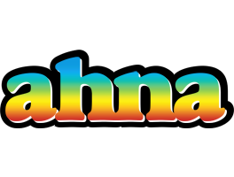 Ahna color logo