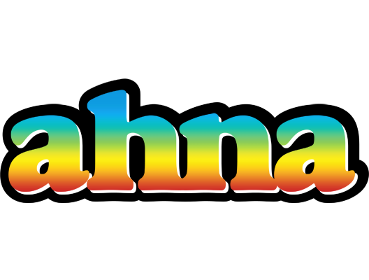 Ahna color logo