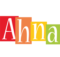 Ahna colors logo