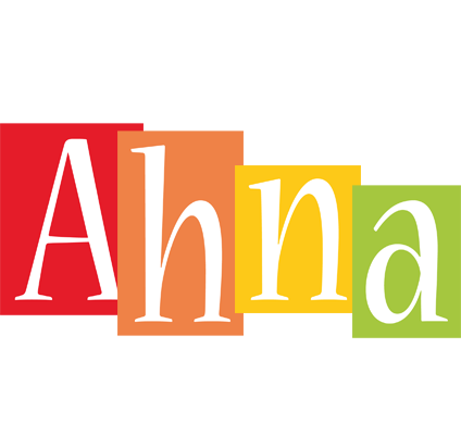 Ahna colors logo