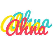 Ahna disco logo