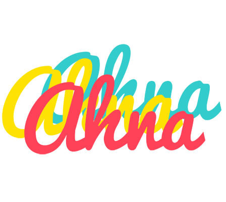 Ahna disco logo