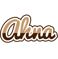 Ahna exclusive logo