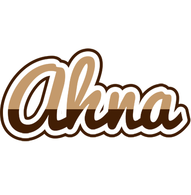 Ahna exclusive logo