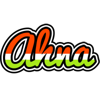 Ahna exotic logo