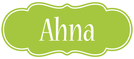 Ahna family logo