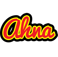 Ahna fireman logo