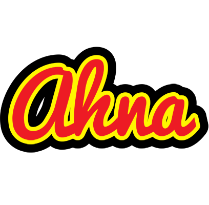 Ahna fireman logo