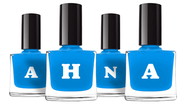 Ahna glossy logo