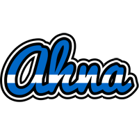 Ahna greece logo