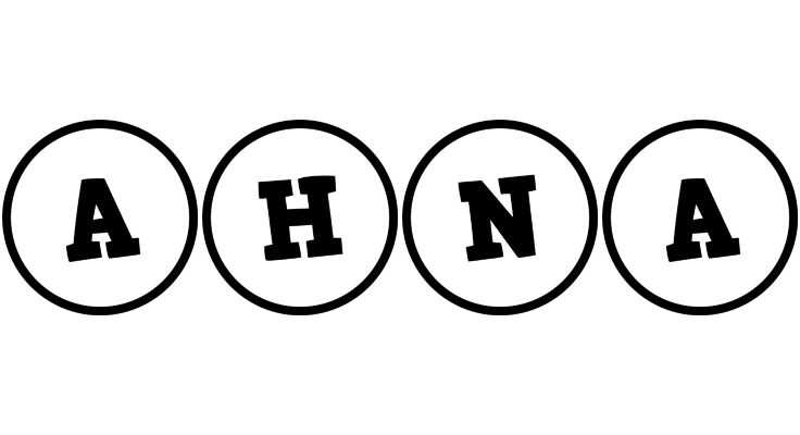 Ahna handy logo