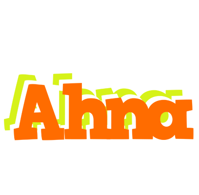 Ahna healthy logo
